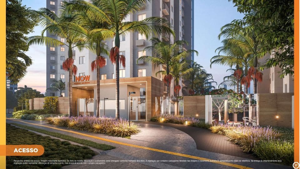 Apartamento de 2 Quartos no Now Reserva das Águas