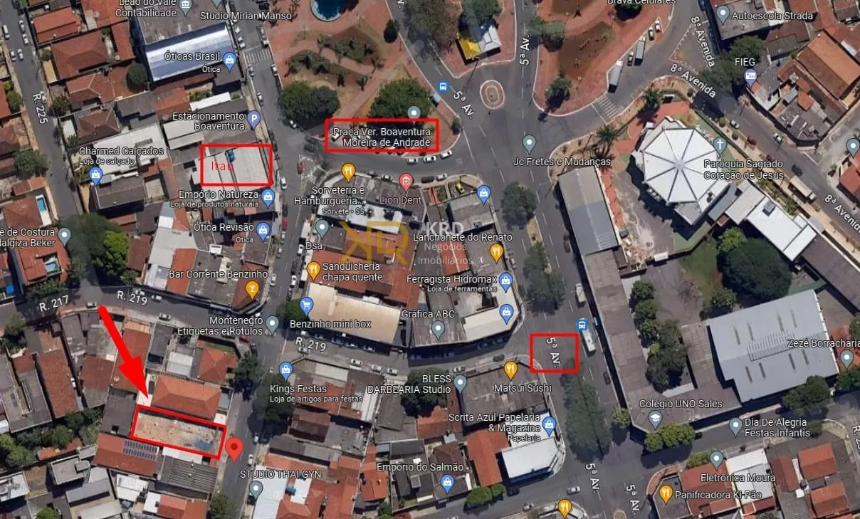 Lote Comercial-Residencial a Venda no setor Vila Nova