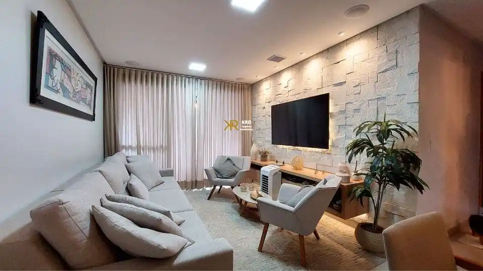 Apartamento 3 Suítes Mobiliado no Jardim Goiás com Lazer Completo e Vista Definitiva – R$1.050.000,00