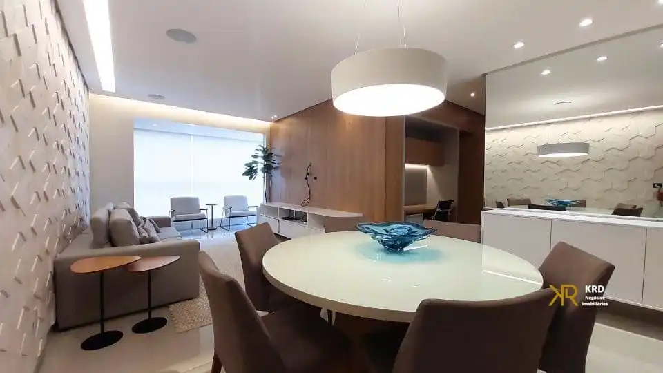 Apartamento mobiliado com 3 suítes no Jardim Goiás